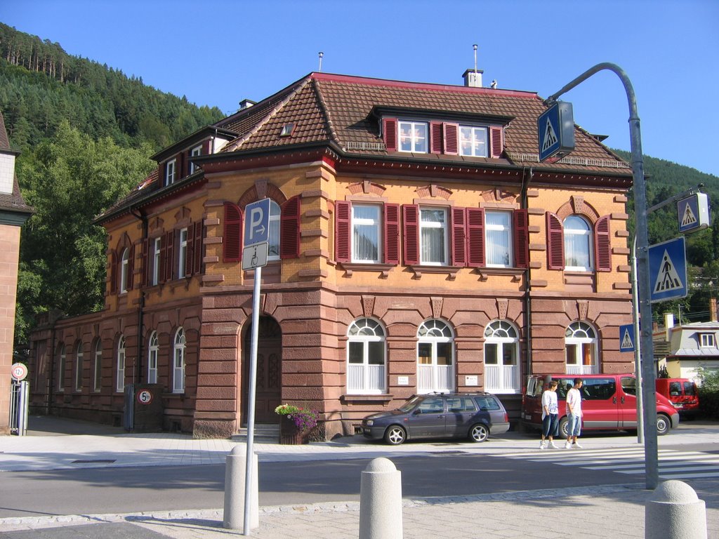 Altes Postamt Wildbad by maboch