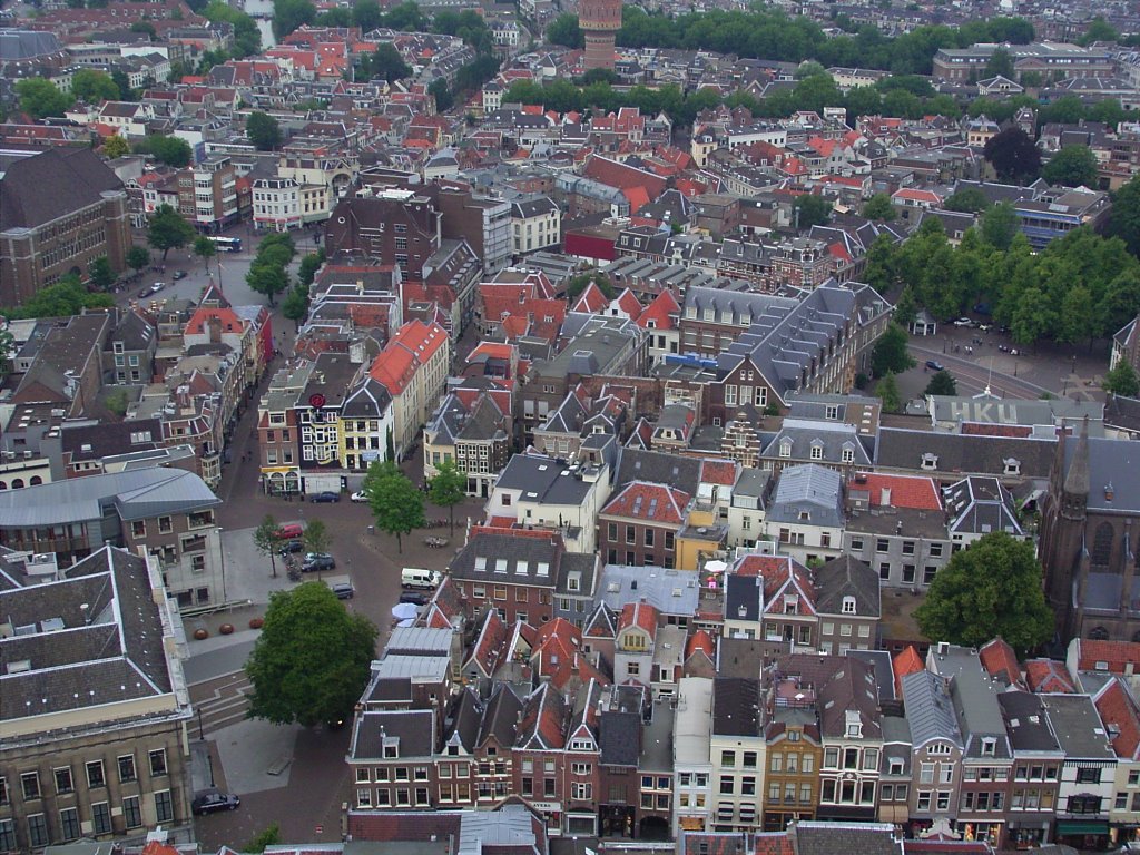 Utrecht - View from Dom Tower by Noud