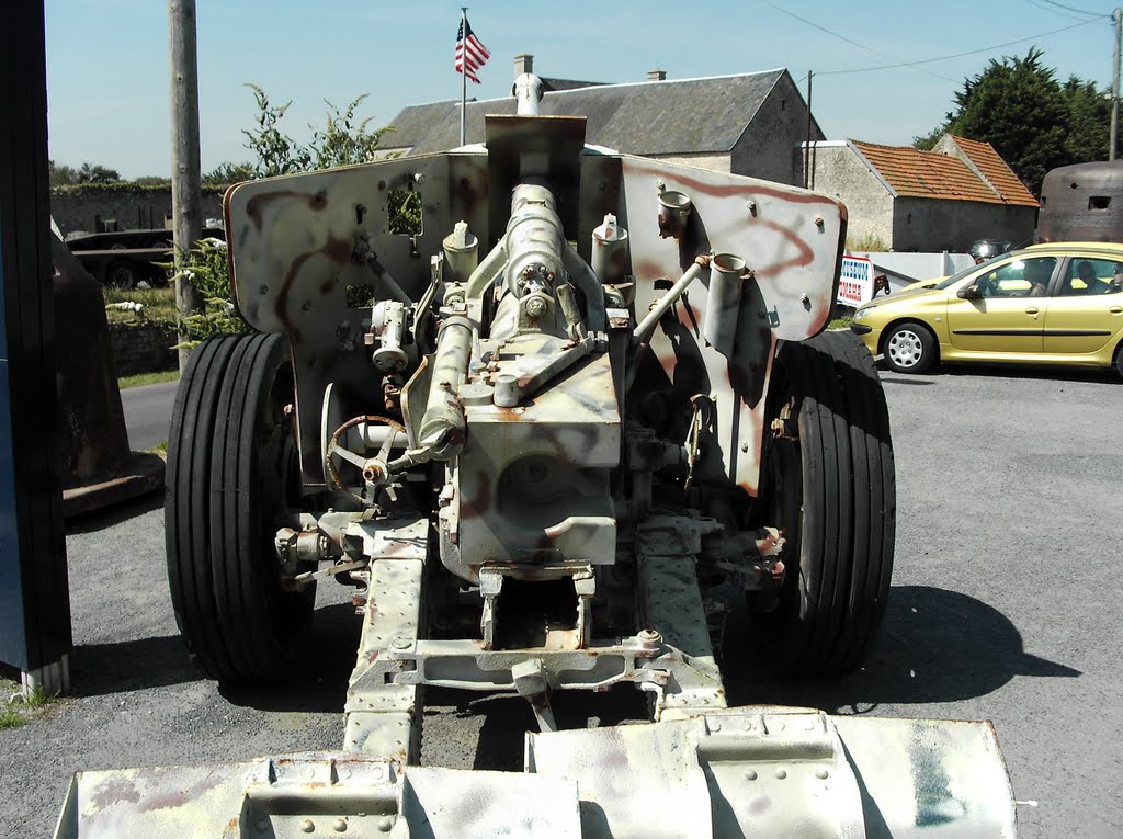 Selten und schwer - die gezogene 8,8cm PAK 43 in Schussrichtung by TPF1