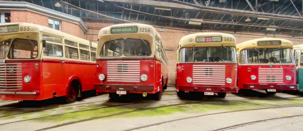 Vlaams Tram- en Autobusmuseum by Bert Meijers