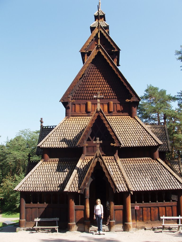 IGLESIA DE GOL EN NORSK FOLKEMUSEUM by olonamdos