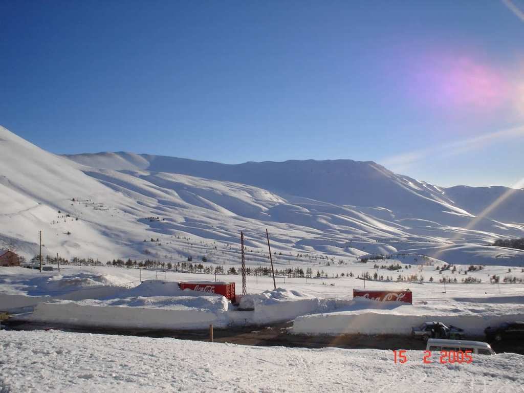 Ski at Arz by Damir Ghaeb