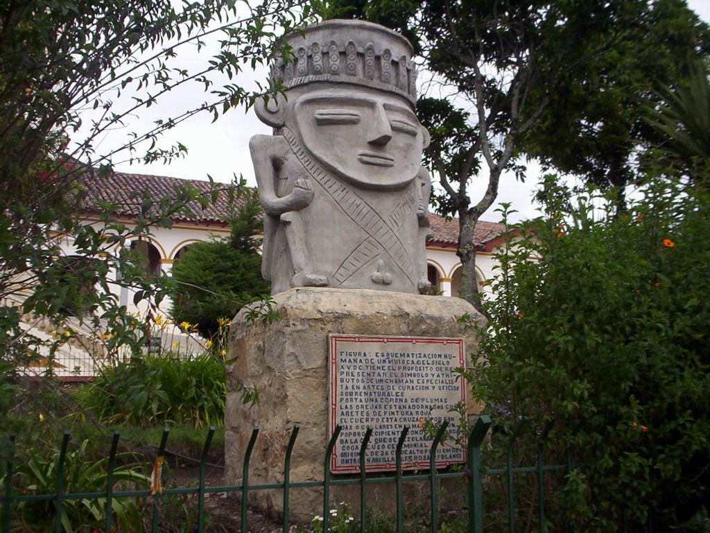 Escultura precolombina en Guasca by ingpfc