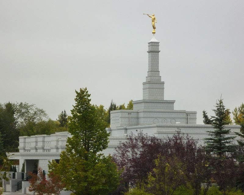 Edmonton Temple by Aaron Nuffer