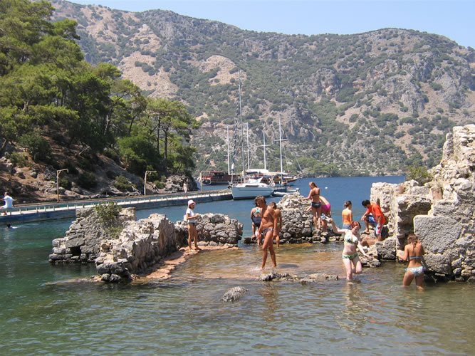 Hamam Bay in Dalaman by hüsmen sevim