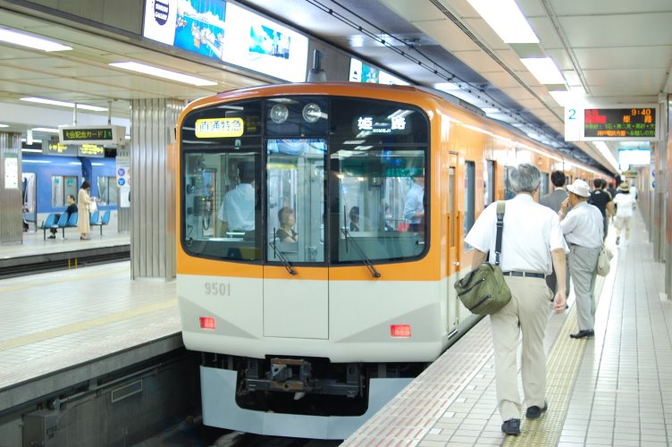 Hanshine express train to Himeji by 김동규