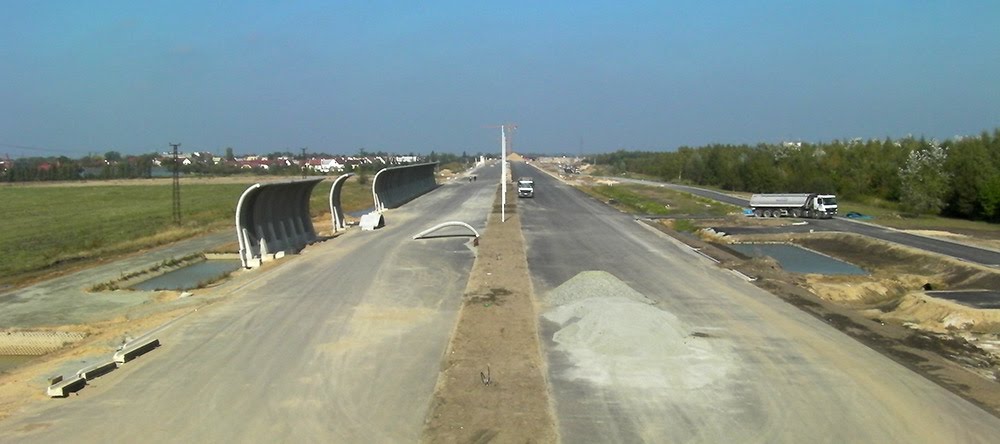 New motorway ring by park by psboy.pl