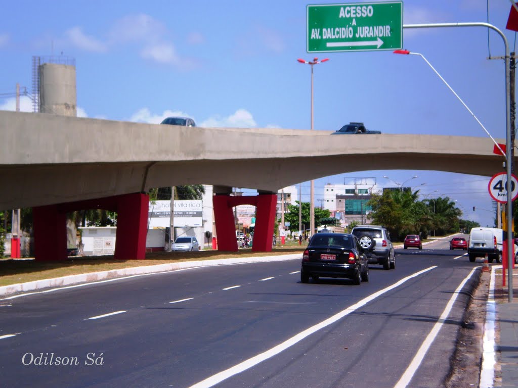 Elevado Gunnar Vingren , na confluência da Avenida Júlio Cesar com a Av. Centenário da Assembléia de Deus by Odilson Sá