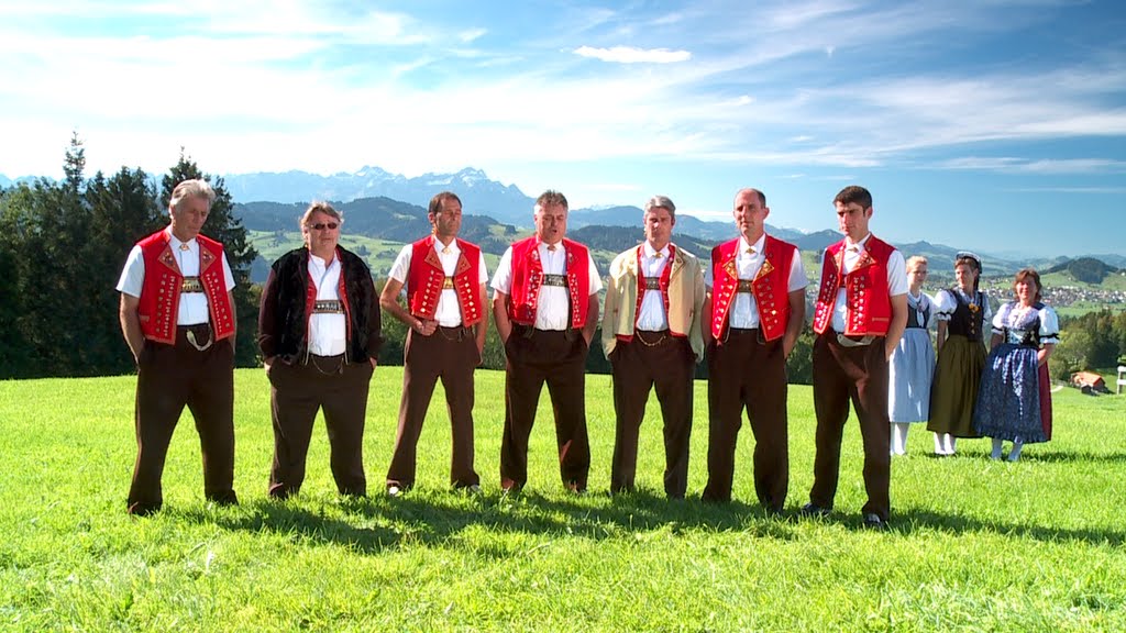 Zeuerlen Traditional Singers in Switzerland Appenzellerland by donjohn