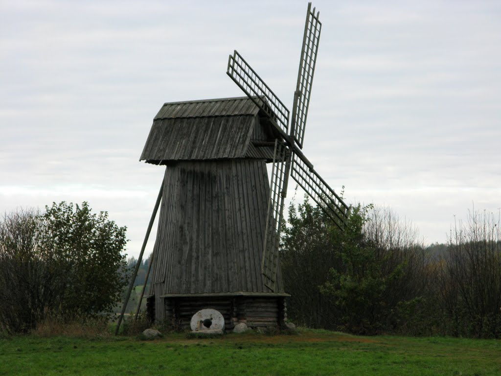 Старая, но действующая мельница. Old, but workind windmill. by Александр Ширипенко