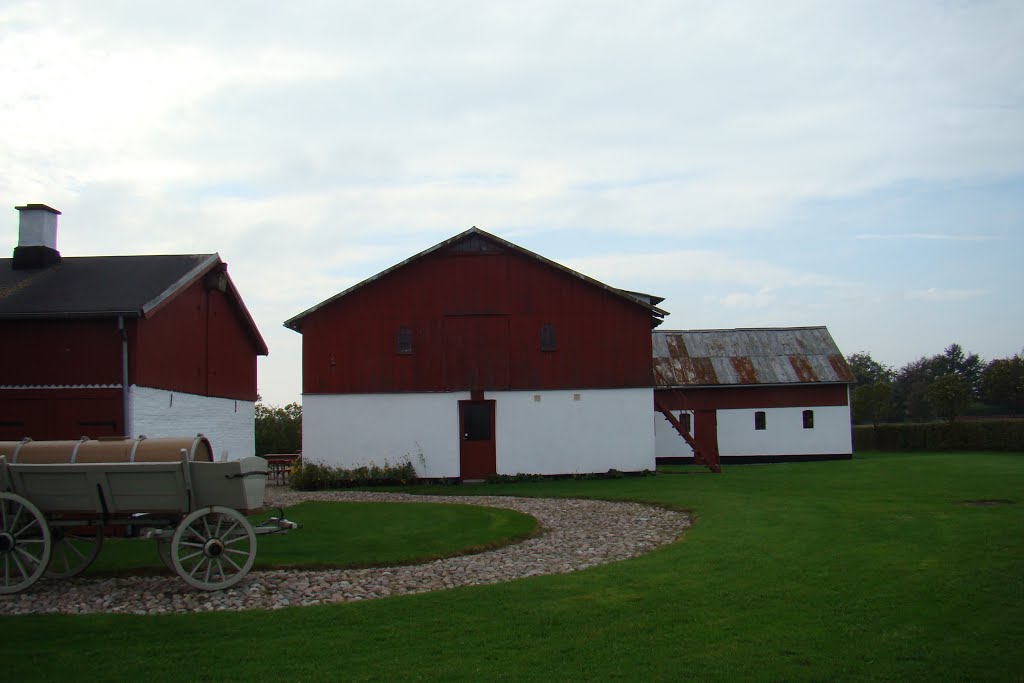 Hovslund, Damgård Mølle by papkassen