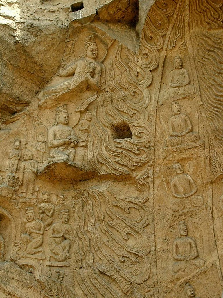 山西 大同 雲崗石窟 YunGang Grottoes,ShanXi,China,WHL by Percy Tai  漆園童