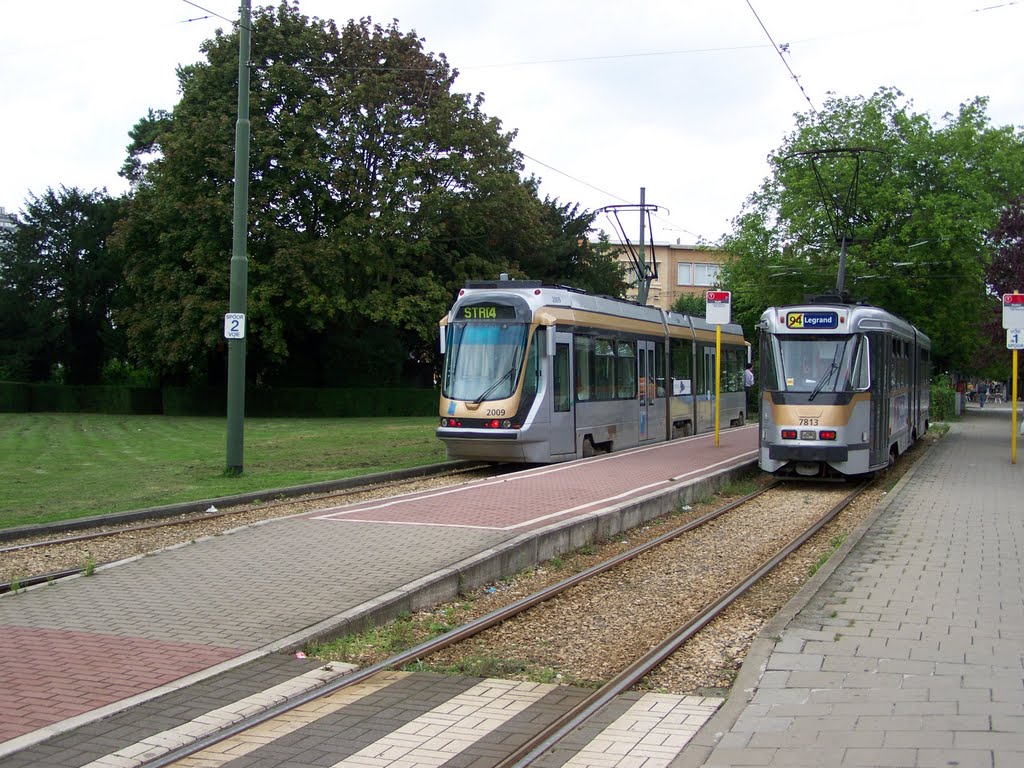 Tram "Stade" | Brüssel / Belgium .. August 2010 by JensB2001