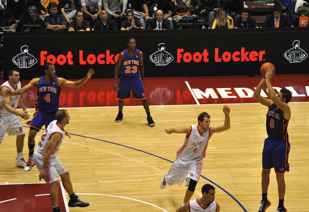 Olimpia Milano vs New York Knicks by Paolo Motta