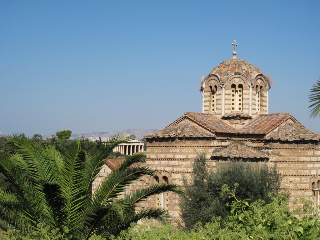 The church of Saint Apostoles and Thission by erikpraisos