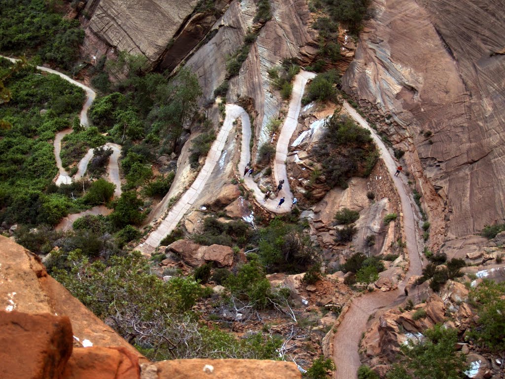 Trail to Angels Landing by Ольга Щедрова