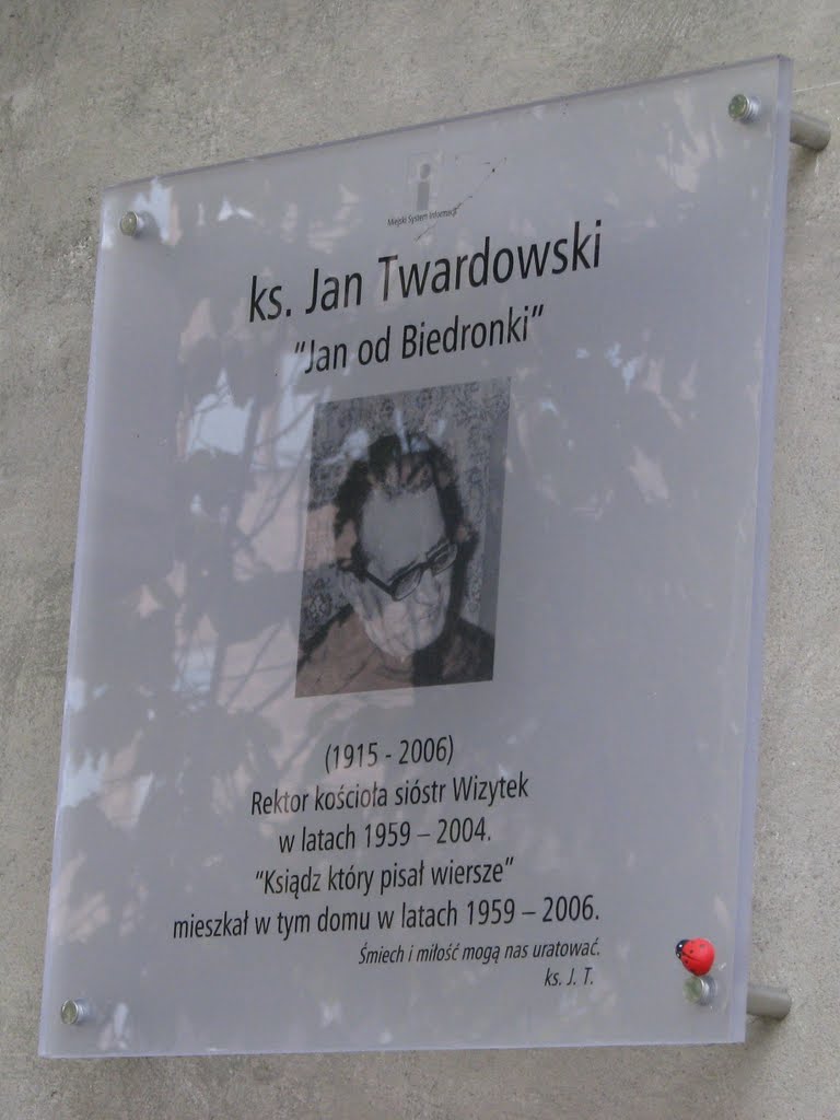 Karowa, SS. Wizytki, ks. Jan Twardowski, Warszawa, Poland by mjs77