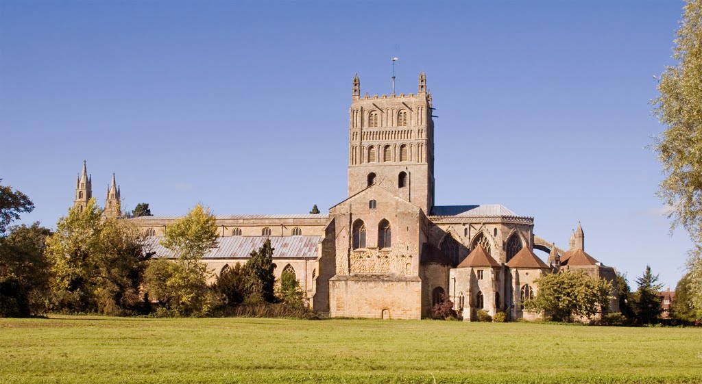 Tewkesbury Abbey, Gloucestershire by David Bainbridge