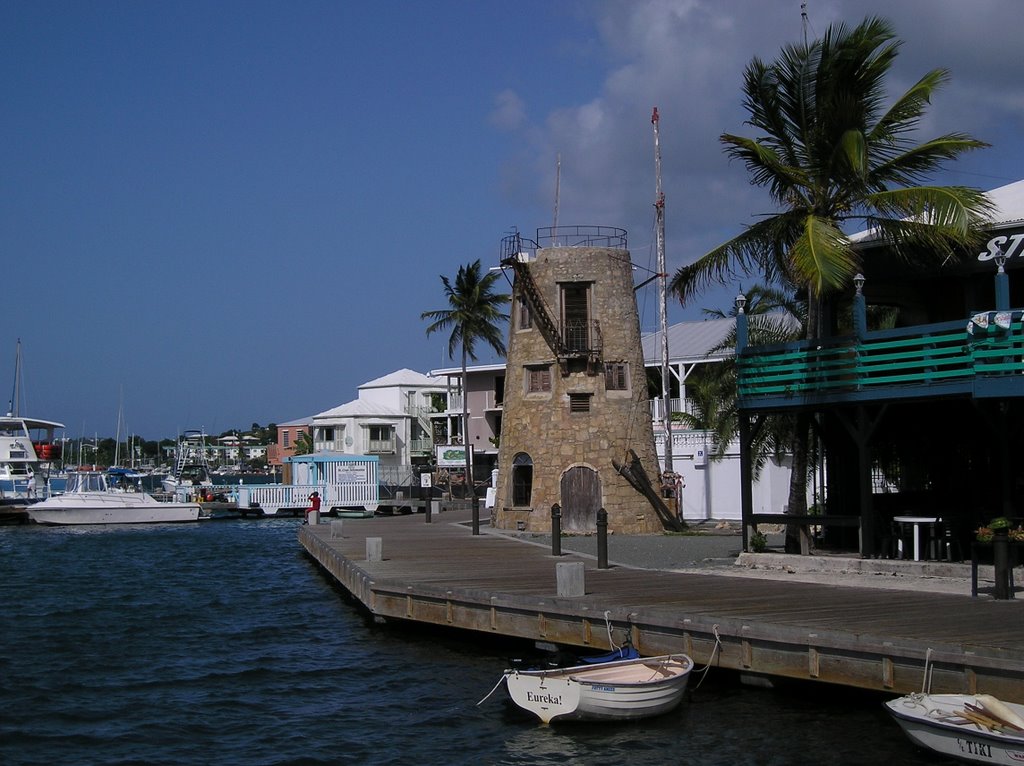 Christiansted Boardwalk by Kim M. D. Lausen