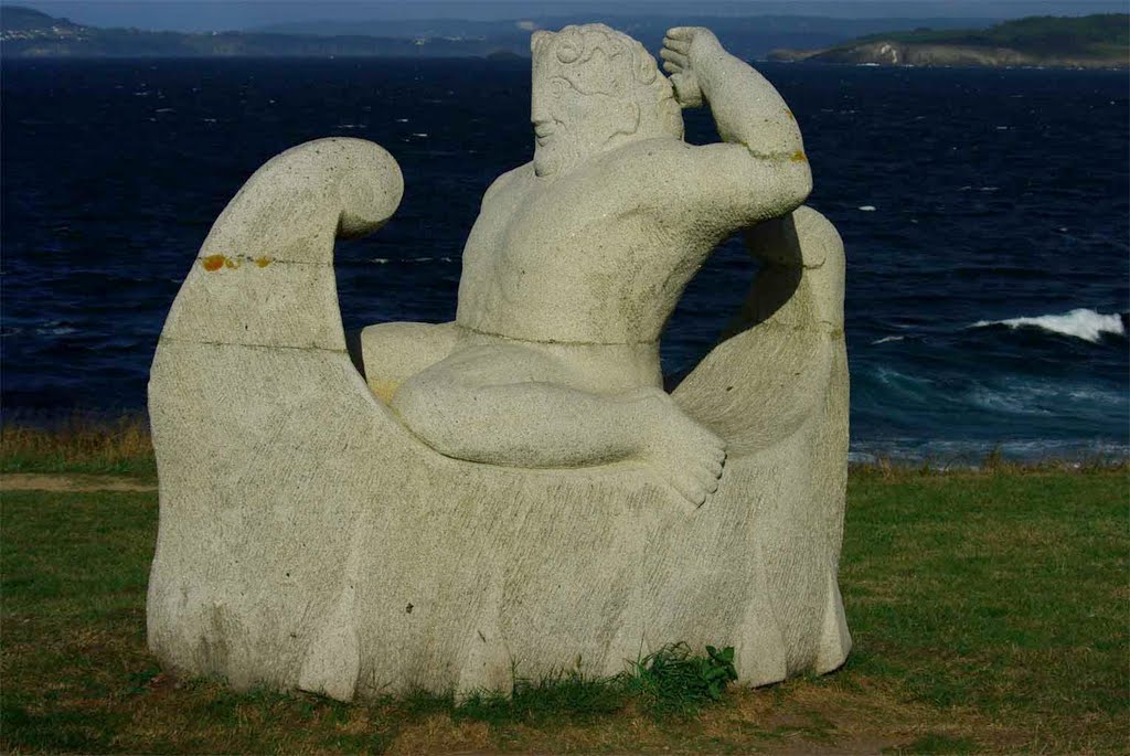 Hercules en la nave de los Argonautas by Angel Filgueiras