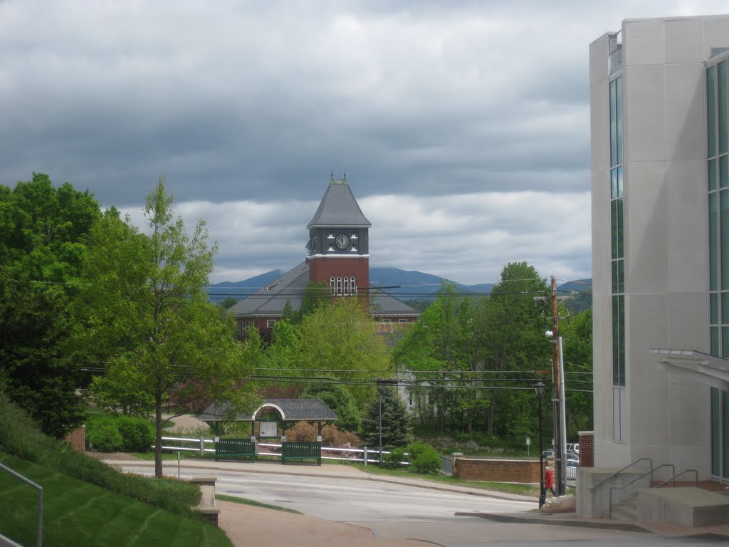 Rounds Hall Clock Tower by wxmanmitch