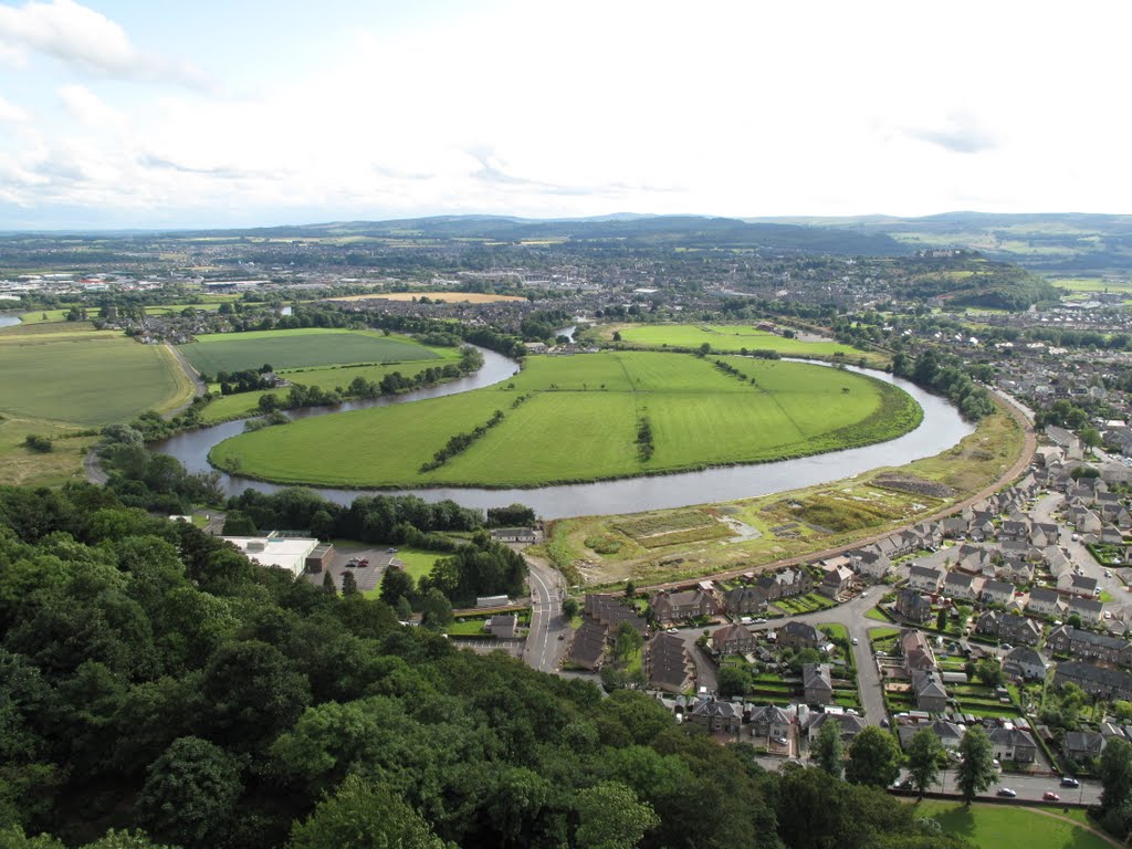 River Forth from top of Wallace Monument by teton_dave