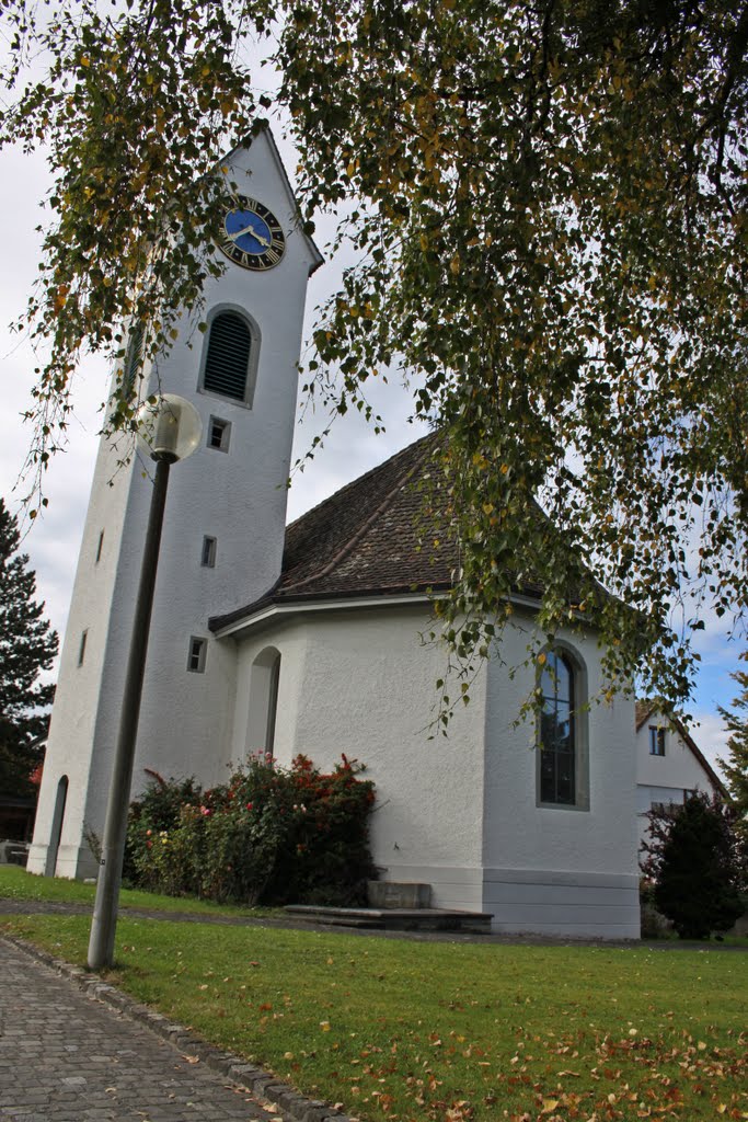 Innenhof der Kirche, Dallikon, Regensdorf - Zurich by João Paulo Coutinho