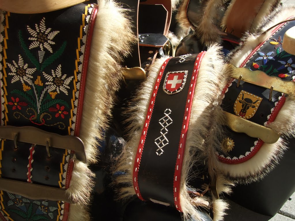 Swiss Cowbell Belts at Rigi Staffel by Angelabinu