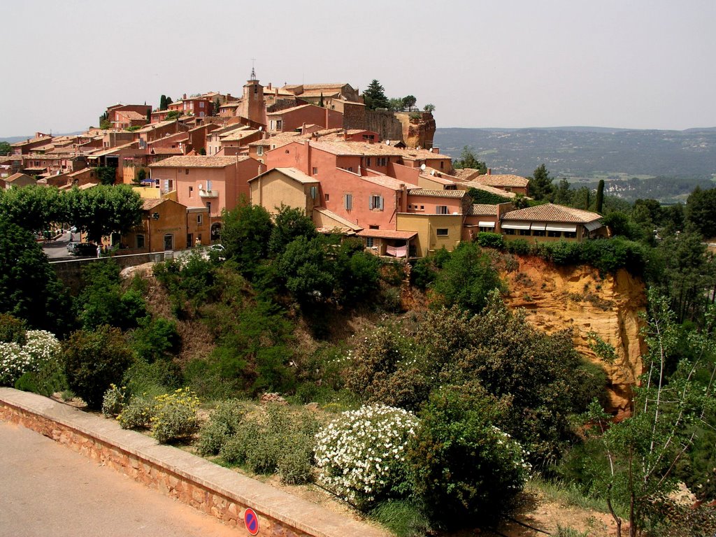 View of Roussillon France by lsoniat