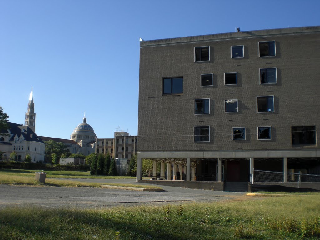 Spellman Hall before demolition by rogerking