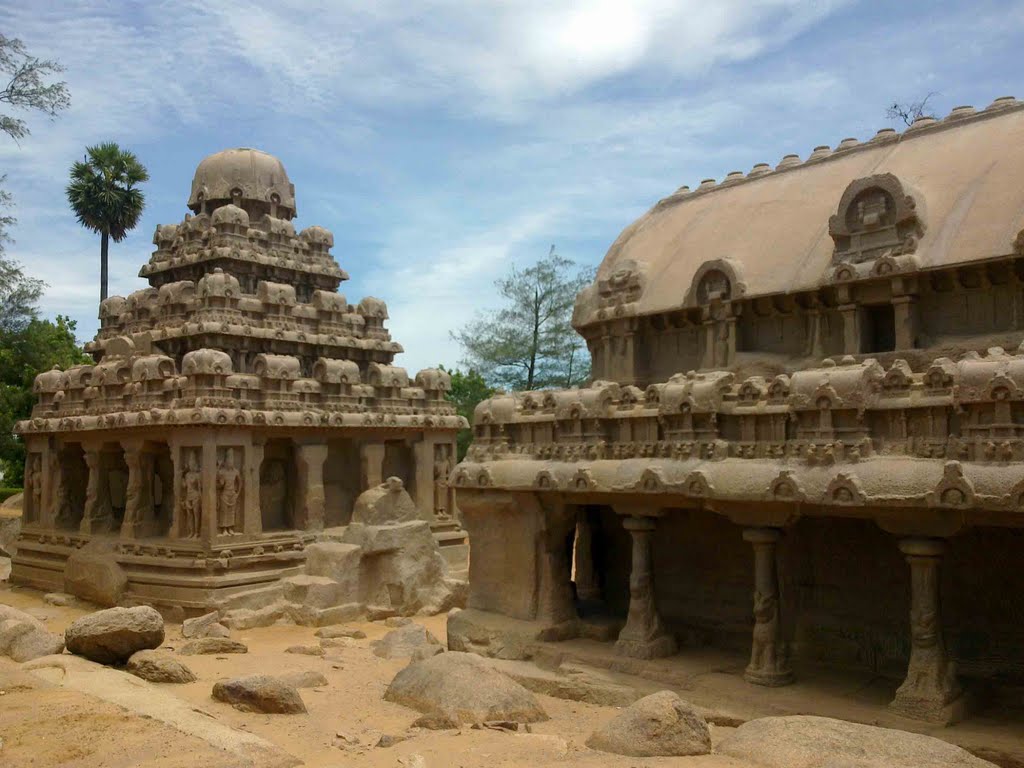 Rock Temple - Mahabalipuram - view 2 by S.Suthakaran