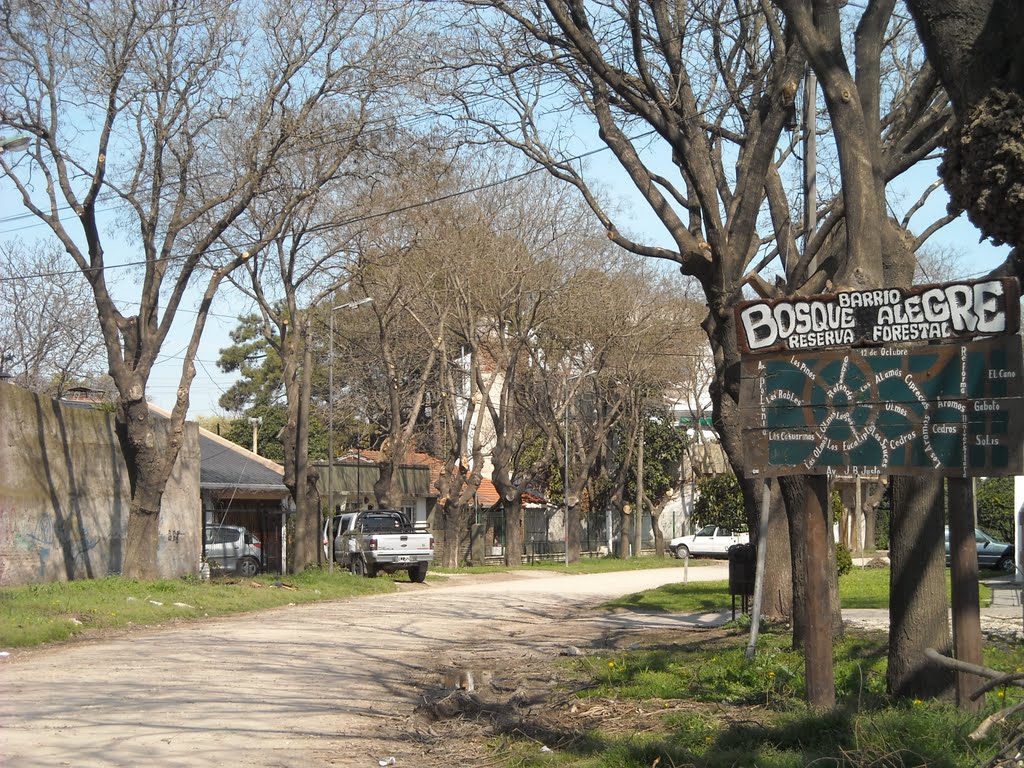 Bosque Alegre - J. B. Justo y Los Aromos by Matha Burroughs