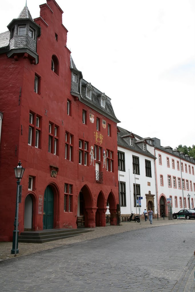 Rathaus, Bad Münstereifel, Nordrhein-Westfalen, Deutschland by Hans Sterkendries