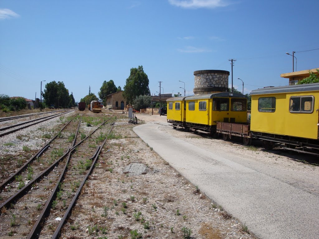 ARGOS STATION ,RAILWAY LINE KORINTHOS-TRIPOLI by george giannopoulos