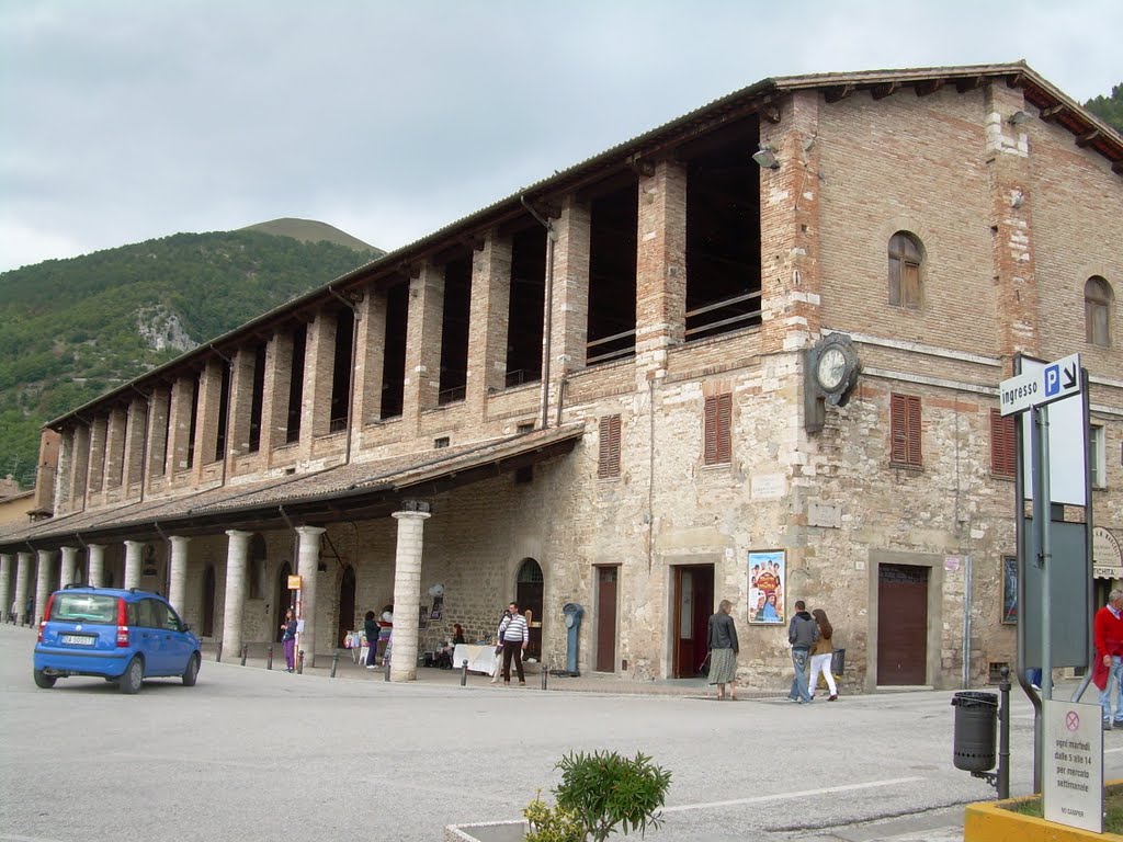 PIAZZA DEI QUARANTA MARTIRI CON LOGGIA DEI TIRATORI by CAVALLO PAZZO