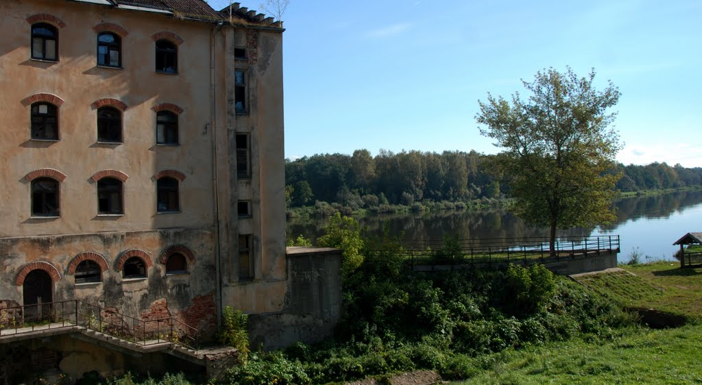 Prienai city and Nemunas river by Renatorius (Reno)