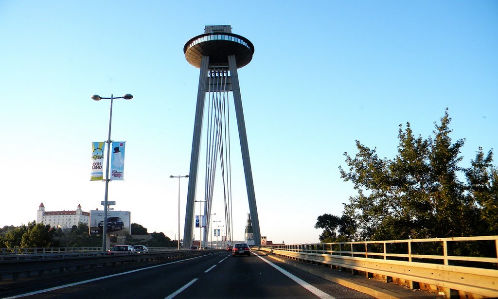 Trecand Dunarea la Bratislava by teodor cardei 1