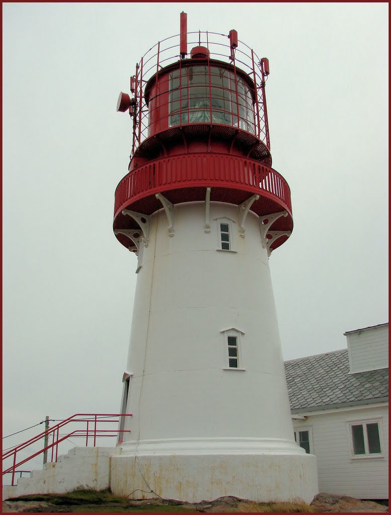 Lindesnes Fyr am Kap Lindesnes, August 2009 by Dan-Fan