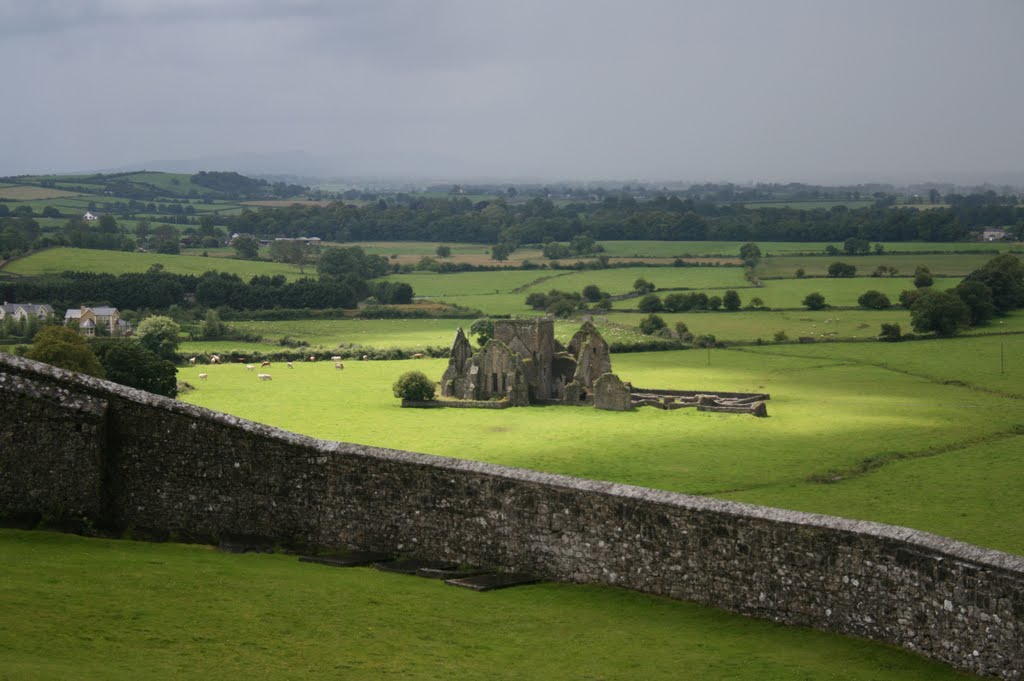 The light is playing with Hoare Abbey by Pogue Mahone