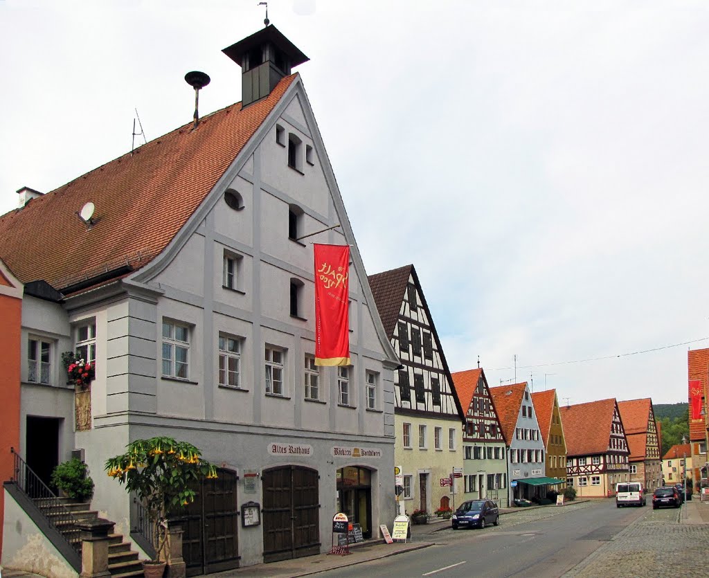 Spalt - Altes Rathaus erb. 1524 by Rudolf Henkel