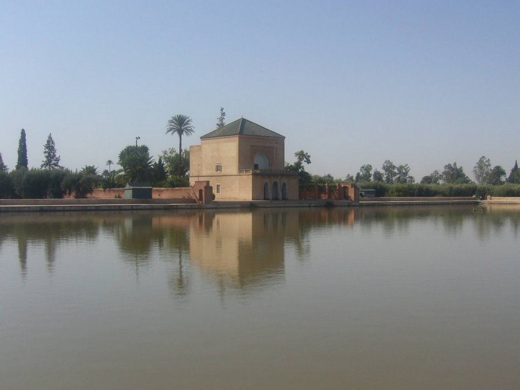 Marrakech - Jardin Al Menara by Jeremy Bourgouin