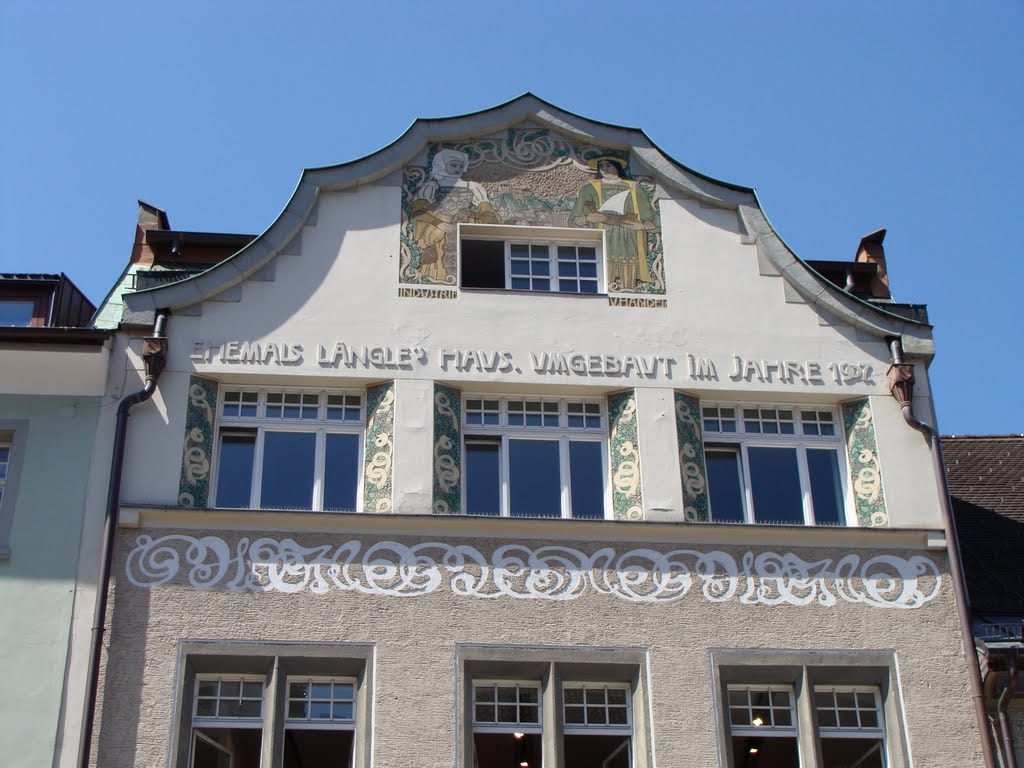 Marktgasse, Feldkirch, Vorarlberg, Austria by Wolfgang Hofmeier