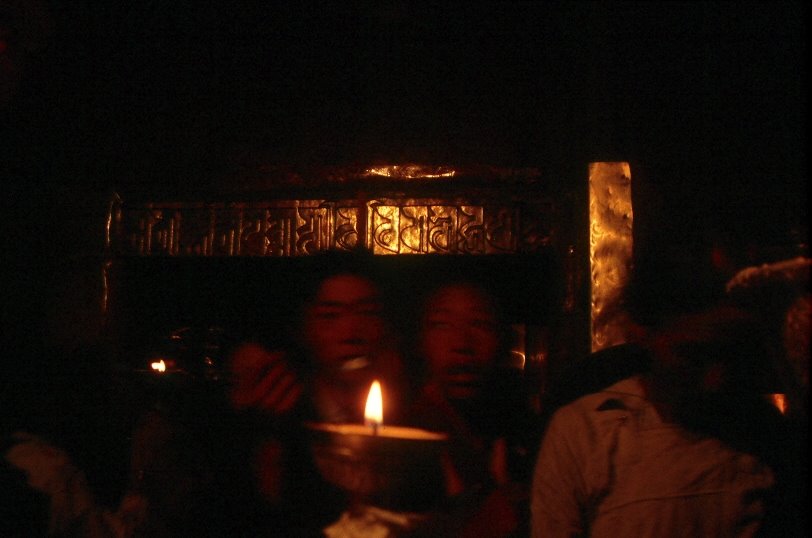 Dark and mystic interior of the Jokhang Temple in Lhasa, Tibet. by Marcin Klocek (trave…