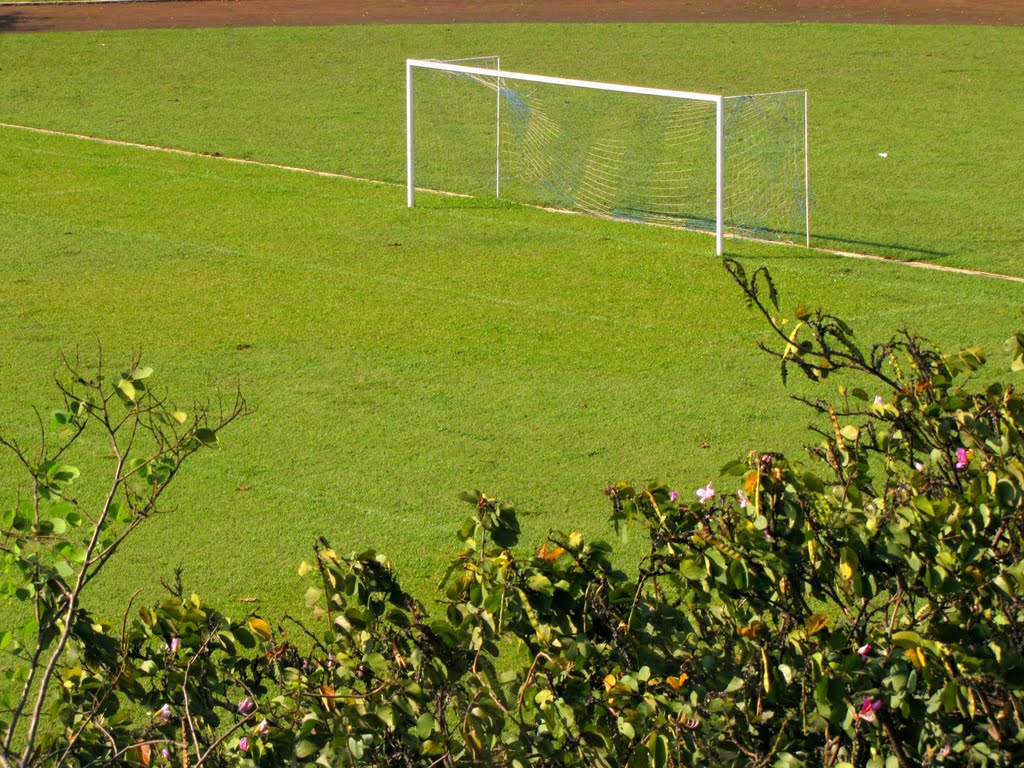 Campo de futebol - Indaiatuba, SP, Brasil. by André Bonacin