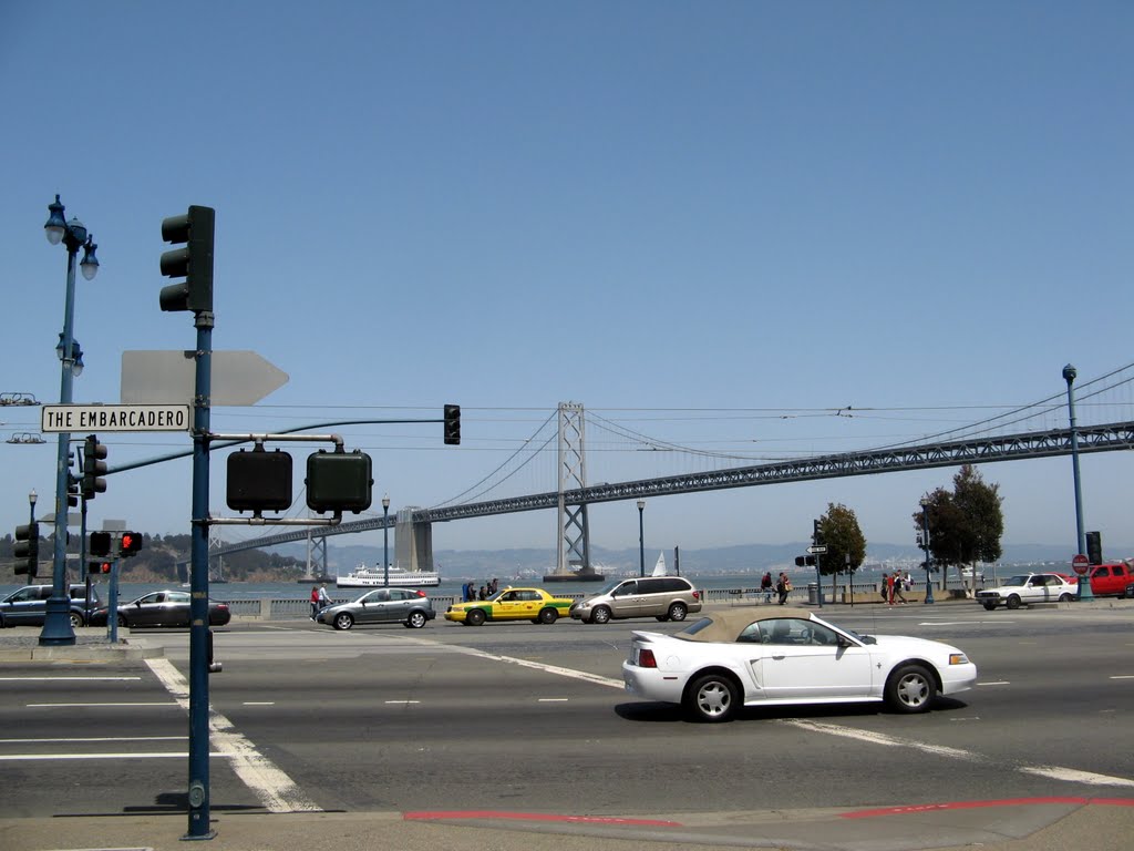 The Embarcadero St, San Francisco, CA by Bogusława Lewandowsk…