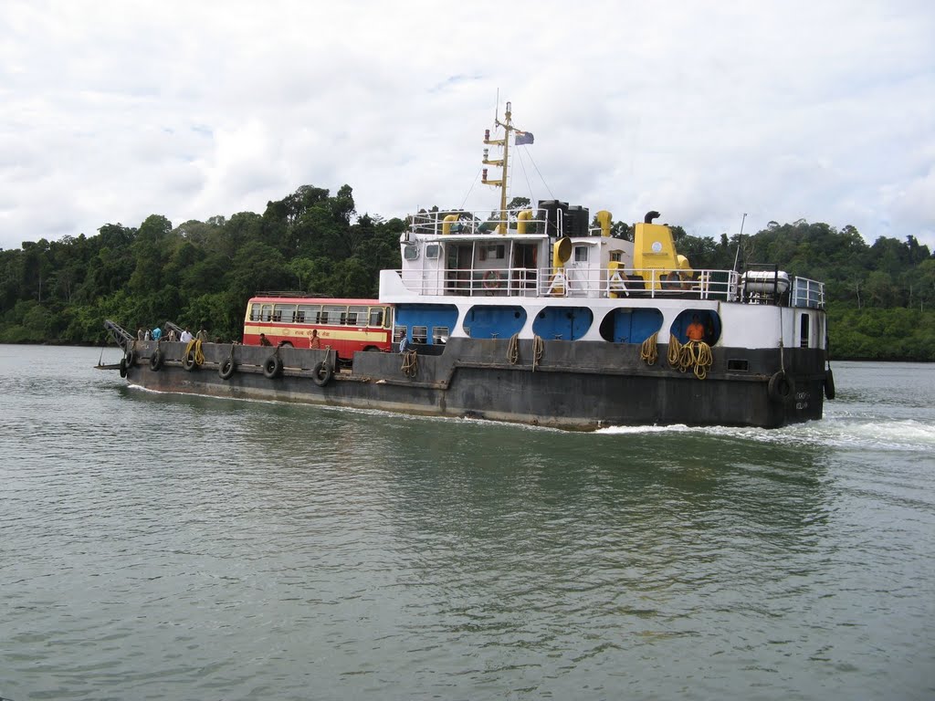 Ferries are integral part of road net work between Islands . by PM Velankar