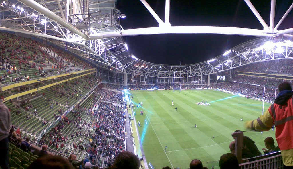 Aviva Staduim, Dublin, IRE by Anthony Quinn