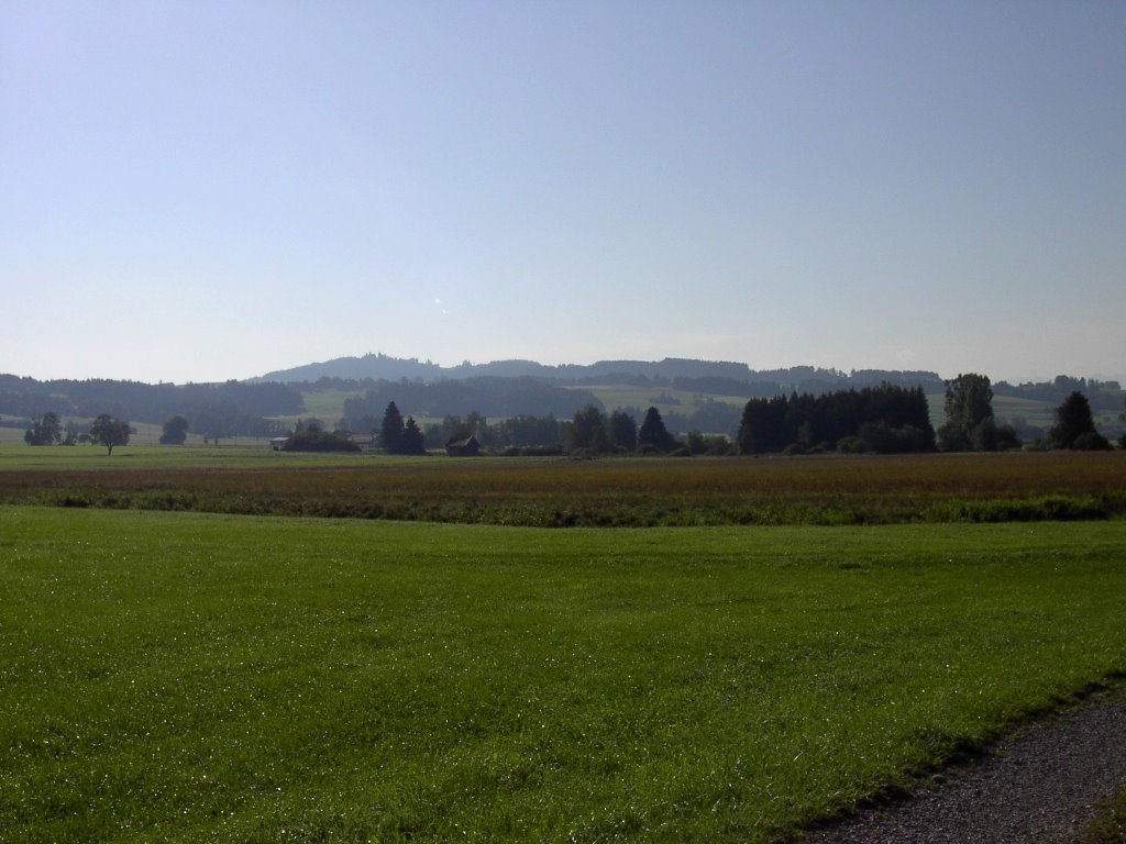 Mooslandschaft mit Auerberg by Bruder Magnus