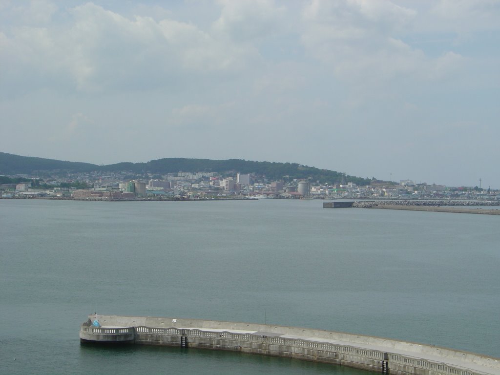 Central Mombetsu from Okhotsk Tower by mombetsu