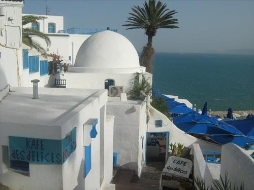 Sidi bou said, tunisia by Mohamed ksouri